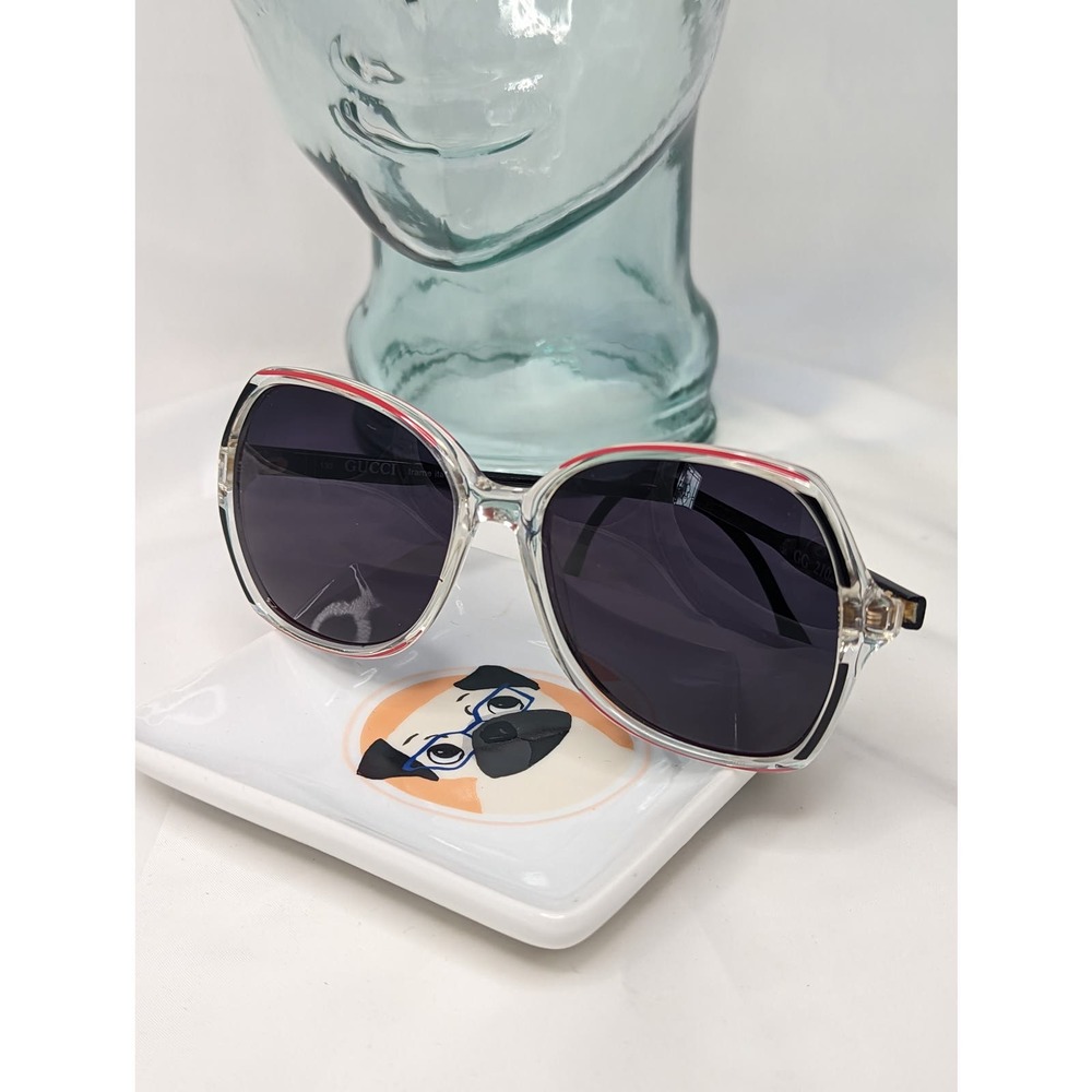 Auth. Vintage Gucci oversized sunglasses